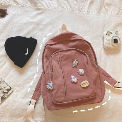 Korean Harajuku Backpack – Cute School Bag for Girls