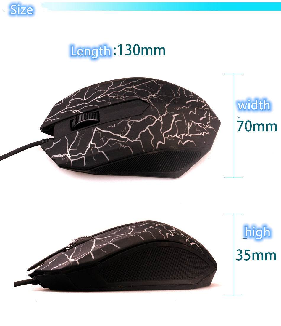 Souris filaire pour ordinateur, accessoires informatiques, cybercafé