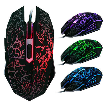 Souris filaire pour ordinateur, accessoires informatiques, cybercafé