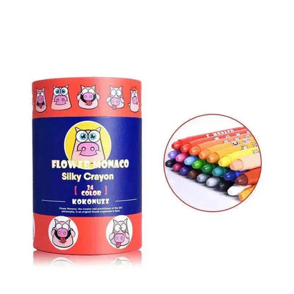 Washable Baby Rotating Mouse Crayon Set