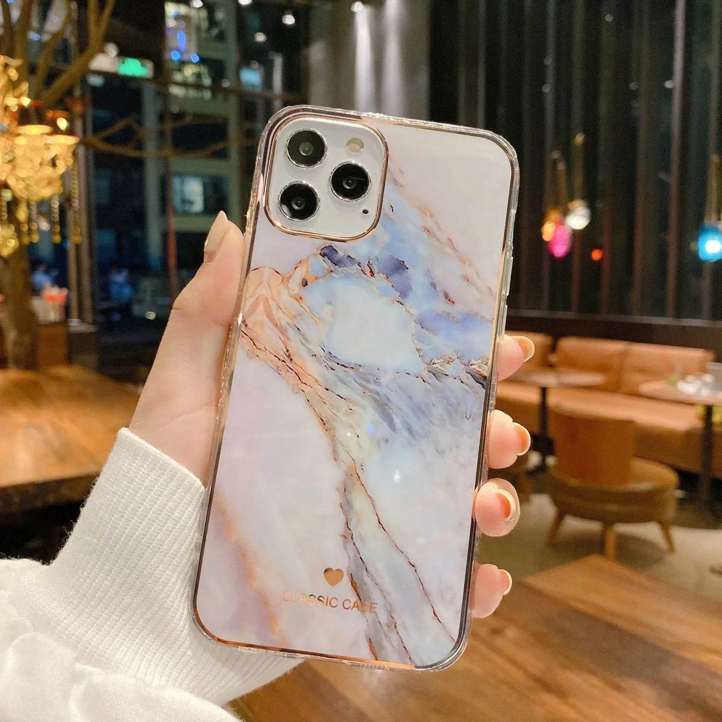 Electroplating silicone iphone case