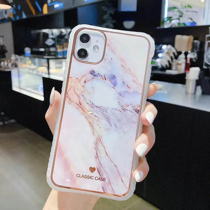 Electroplating silicone iphone case