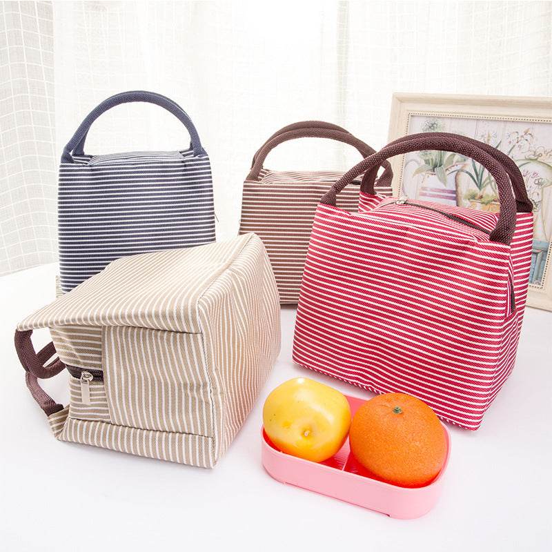 Thermal Insulated Strip Work Lunch Bag
