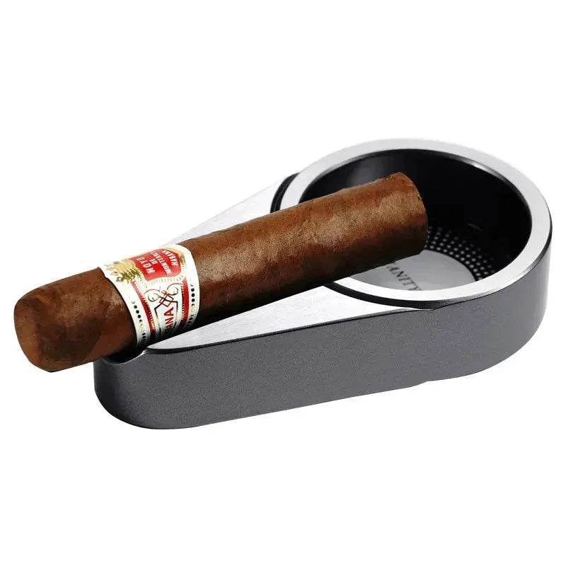 Single Slot Metal Ashtray