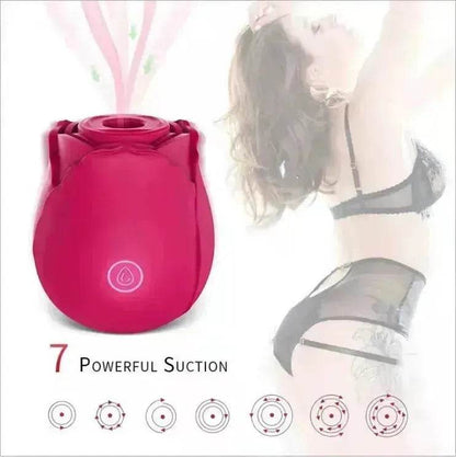 Rose Sec suce langue vibrante jouet Rose Toy pour femmes