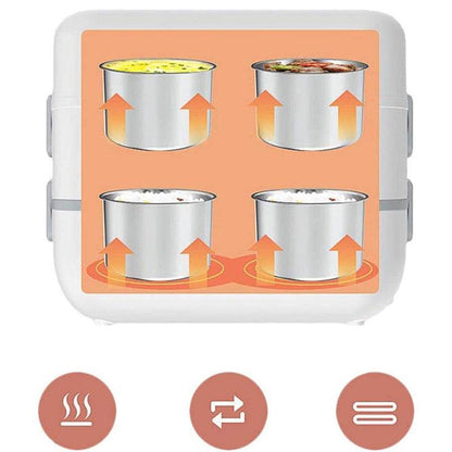Portable Electric Lunch Box Self Heating Food warmer