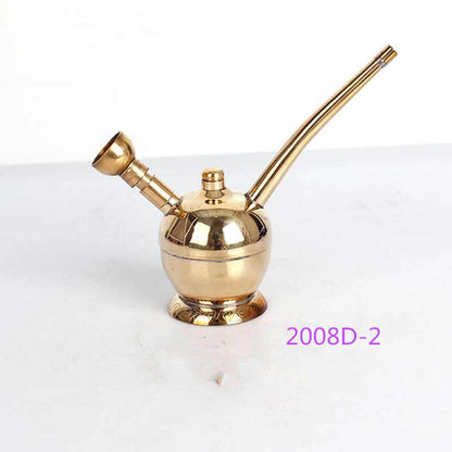 Environmental Protection Blister Card Installed Copper Hookah