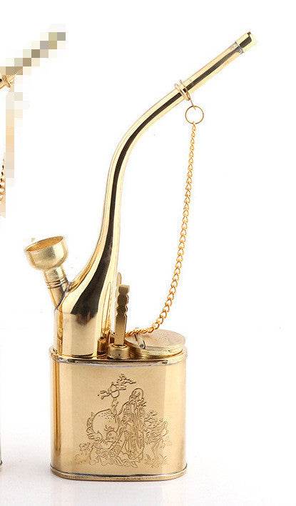 Environmental Protection Blister Card Installed Copper Hookah