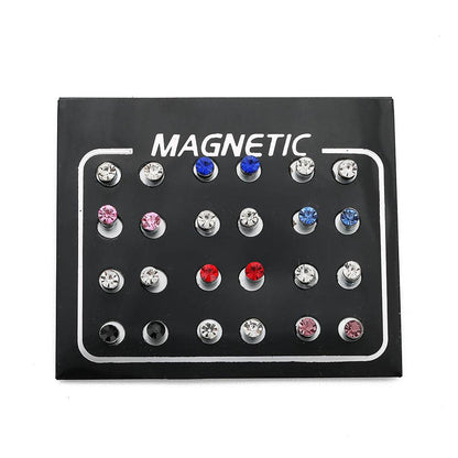 Magnetic Earrings - Non-Pierced Magnet