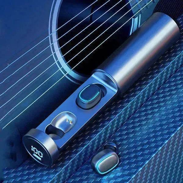 TWS Bluetooth Earphones V5.0 Wireless In-ear Stereo Sound MIC Headphones 8D HIFI Noise Canceling Sport Headsets for IOS Android