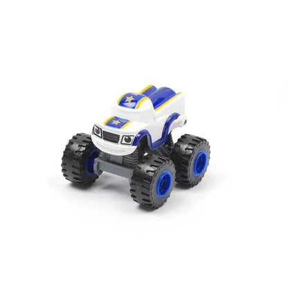 Flame and machine toy car