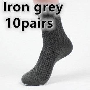 Socks men's new bamboo fiber men's business socks