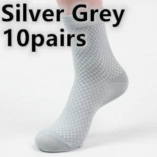 Socks men's new bamboo fiber men's business socks