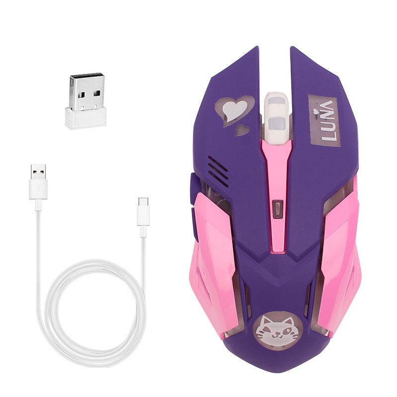 Accessoires de périphériques informatiques Souris de jeu silencieuse