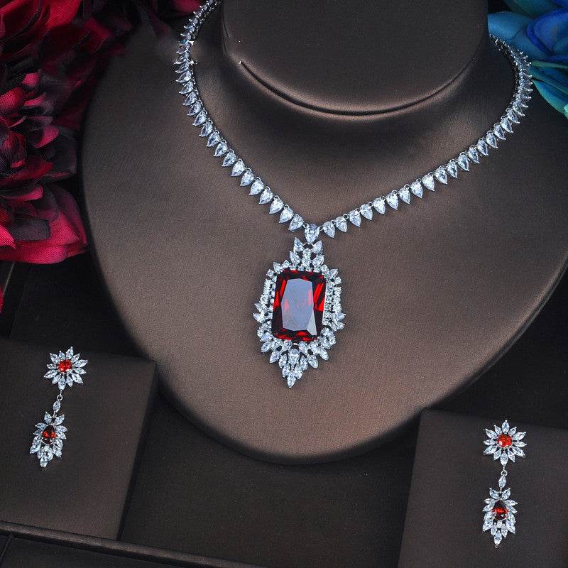 Ensemble de boucles d'oreilles, ensemble de vêtements assortis, cadeaux, bijoux tendance pour femmes