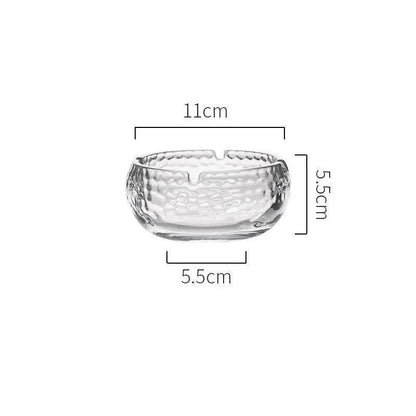 Luxury Crystal Glass Office Cigar Ashtray
