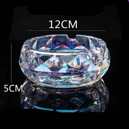 Luxury Crystal Glass Office Cigar Ashtray