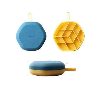 Portable Silicone Hexagonal DIY Ice Mold ice lattice