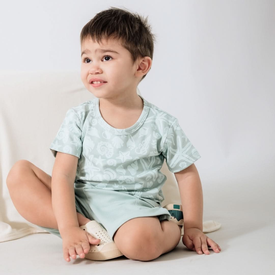 Baby/Kids' Bamboo All-Over Print T-Shirt | Flamingo Fête