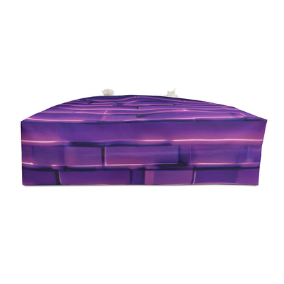 Sac de Voyage Motif Brique Violette | Brique Dégradée, Grand Cabas