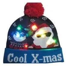 Bonnet de Noël lumineux à LED