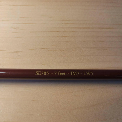 🍁Streamside Elite Fly Rod 2pc LW5 7ft w/Case