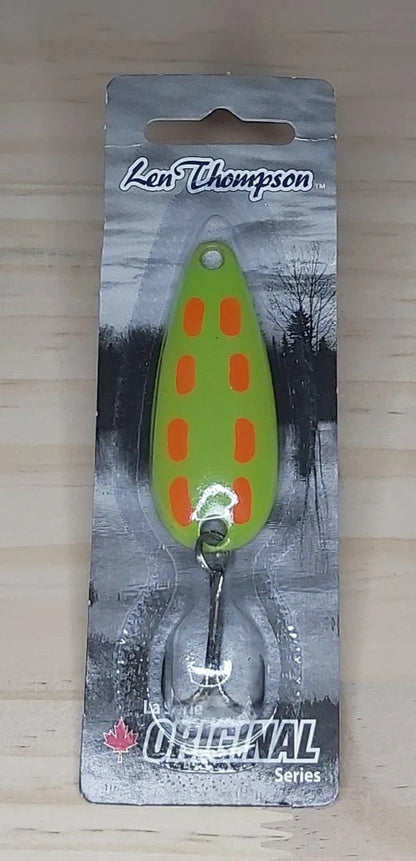 🍁Len Thompson Chartreuse Red Hot Spoons