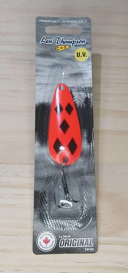 🍁Len Thompson Flaming Five of Diamond Spoons