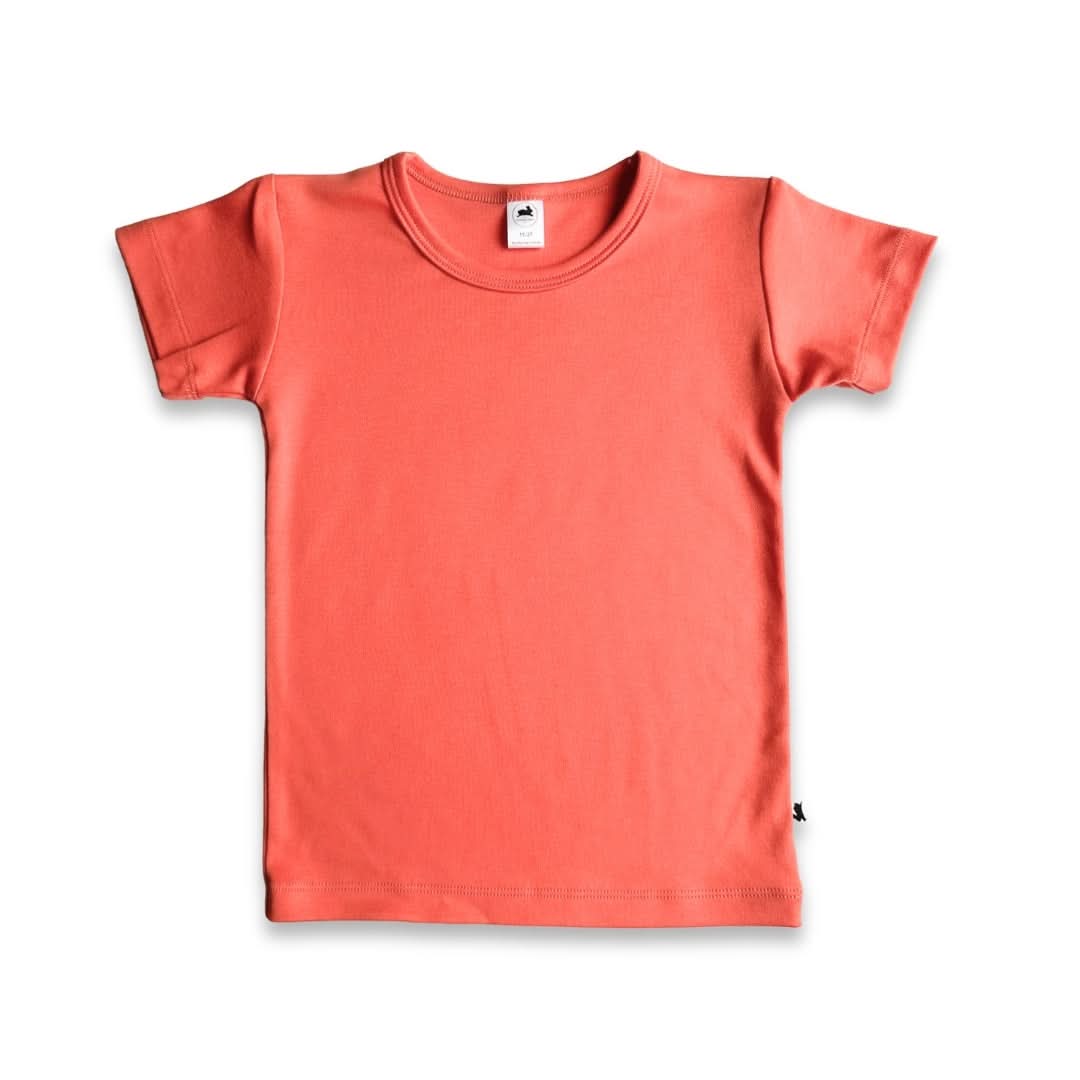 Youth Bamboo T-Shirt | Tangerine Crush