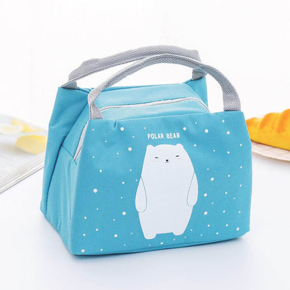 Portable Small Lunch Box Bag – Insulated Tote for Kids & Adults