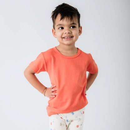 Baby/Kids' Bamboo T-Shirt | Taffy Pink