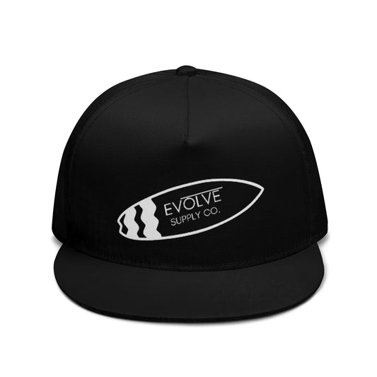 Casquette de surf à visière plate