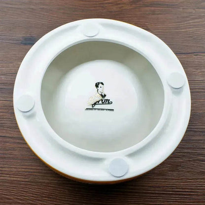Cigar four middle round ashtray