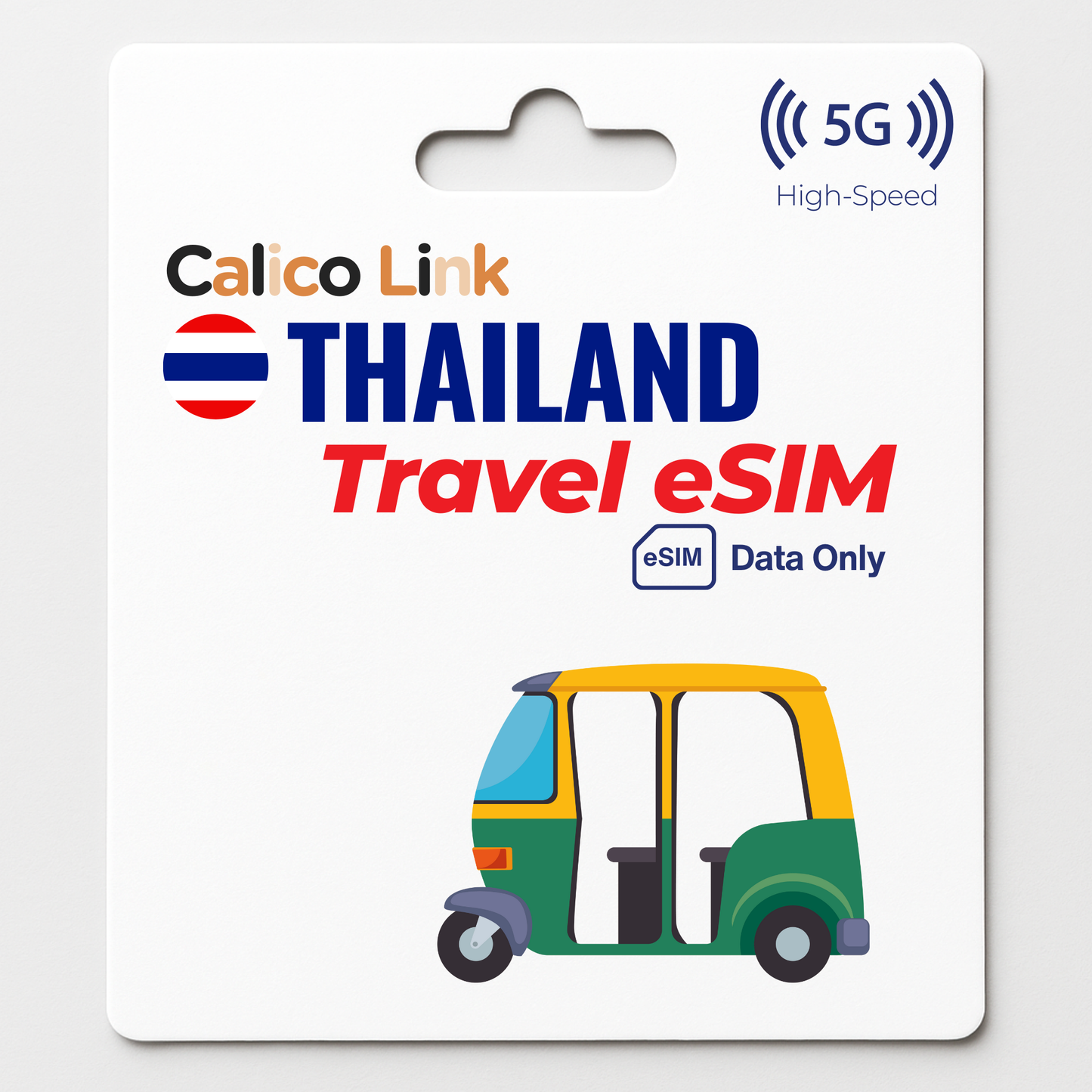 Thailand Travel eSIM Unlimited Data for 7 Days