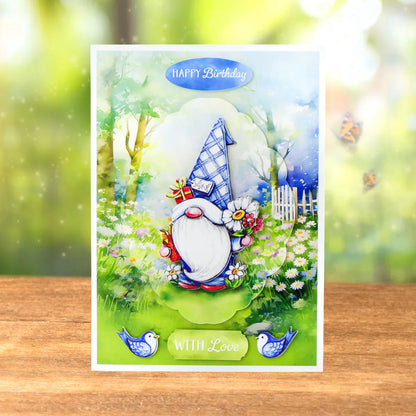 The Garden Gnomes Card Making Kit
