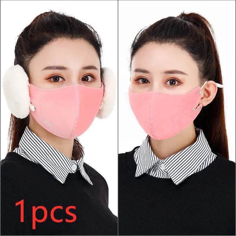 Warm Earmuffs – Cotton Frosted Winter Ear Protection
