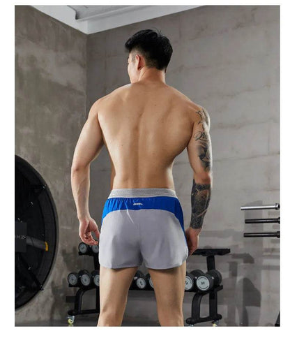 Summer Sports Running Beach Breathable Quick-drying Fitness Boxer Shorts