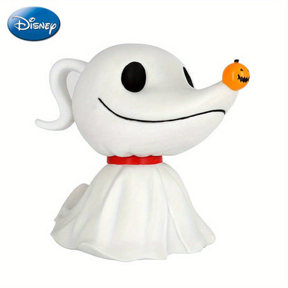 Disney Zero Ghost Dog Coin Bank - The Nightmare Before Christmas PVC Money Saving Box - Festive Halloween and Christmas Desk Organizer - Officially Licensed Novelty Gift for Parents and Teachers
