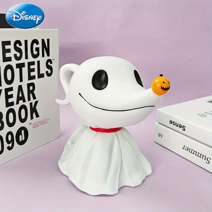 Tirelire Disney Zéro le chien fantôme – Boîte à monnaie en PVC L'étrange Noël de Monsieur Jack – Organiseur de bureau festif pour Halloween et Noël – Cadeau fantaisie sous licence officielle pour les parents et les enseignants