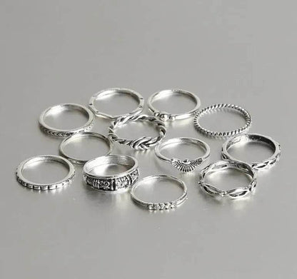 Enchanting Solstice Zircon Ring set for women