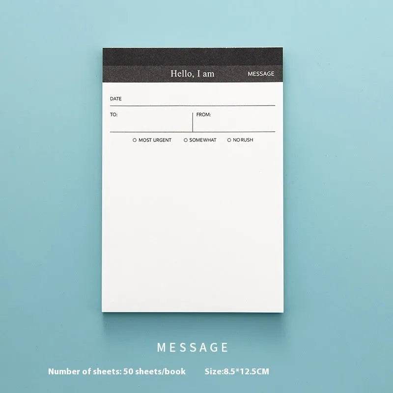 Portable Notepad Schedule Daily Planner
