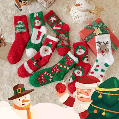 Christmas Stockings Children's Coral Fleece