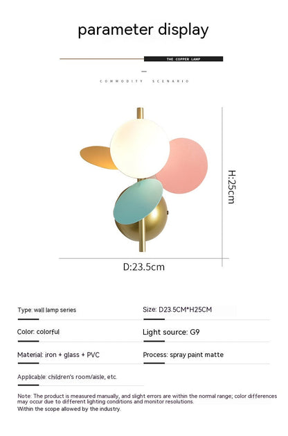 Nordic Macaron Pendant Light Fixture – Creative Glass Dining Room & Living Room Lamp with G9 LED Lighting