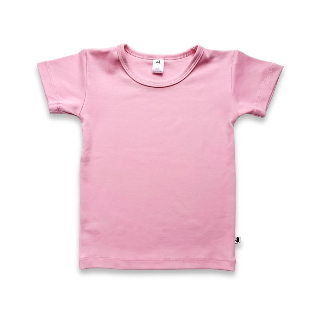 Baby/Kids' Bamboo T-Shirt | Taffy Pink