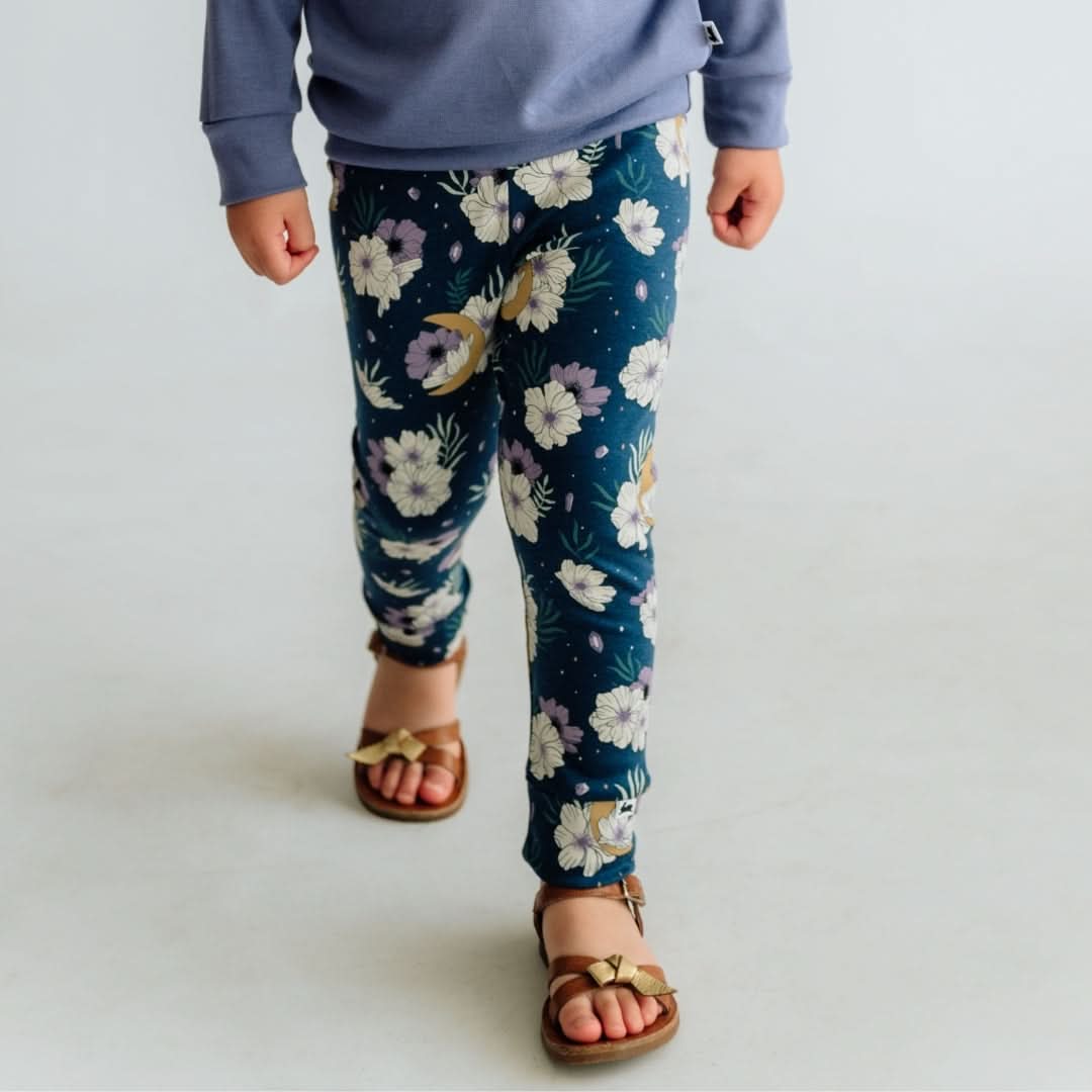 Kids' Bamboo Leggings | Outer Space