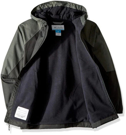 Columbia Boys Fleece Lined Endless Explorer Waterproof WinterJacket, Small Youth