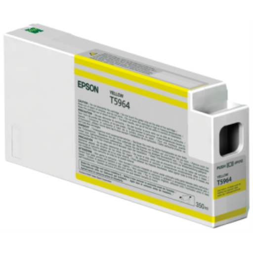 T596400 EPSON ULTRACHROME HDR YELLOW 350ML, STYLUS PRO 7700/