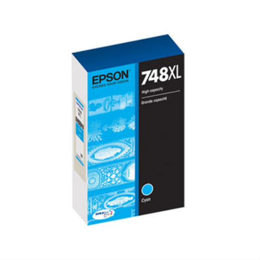T748XL220 Cartouche d'encre d'origine Epson 748XL Cyan