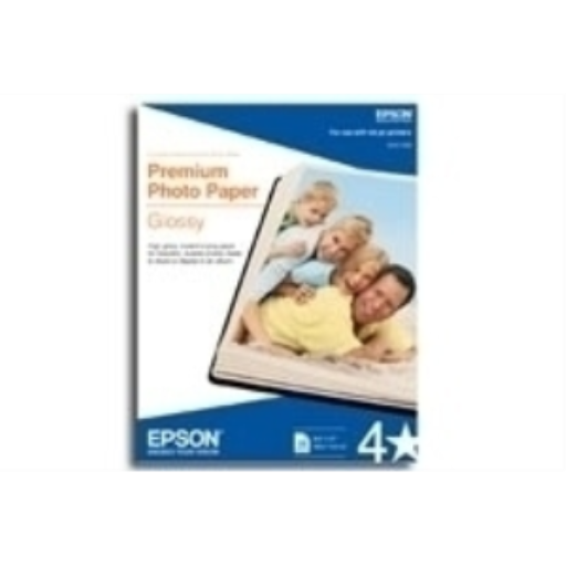Epson Premium Photo Paper Glossy, 5"x7", 20 sheetsS0