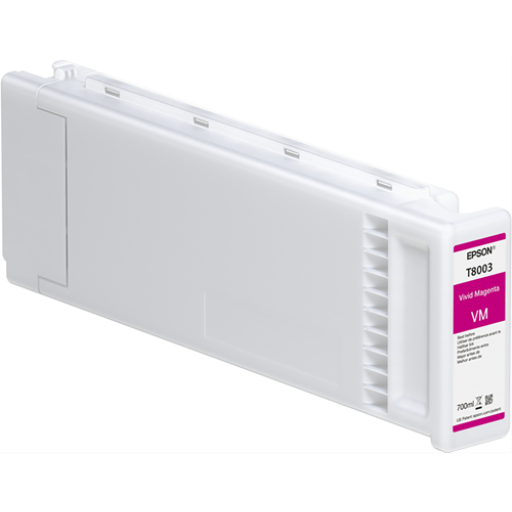 Cartouche d'encre Epson UltraChrome PRO Magenta Vif T800300 700ML